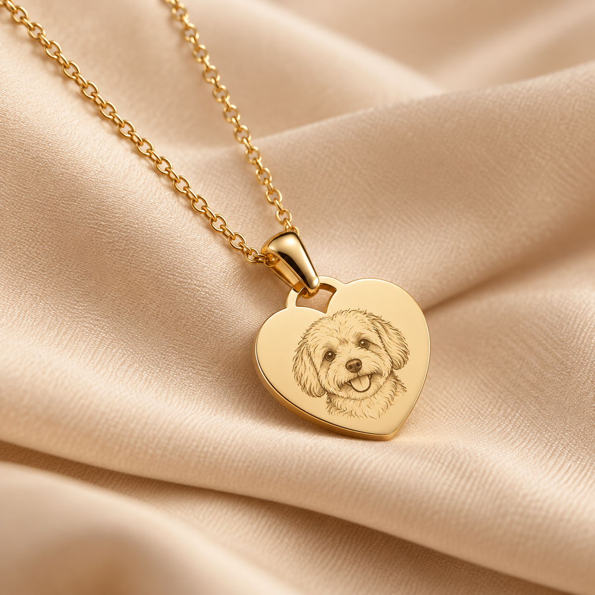 Collar Personalizado Corazon Inmortal